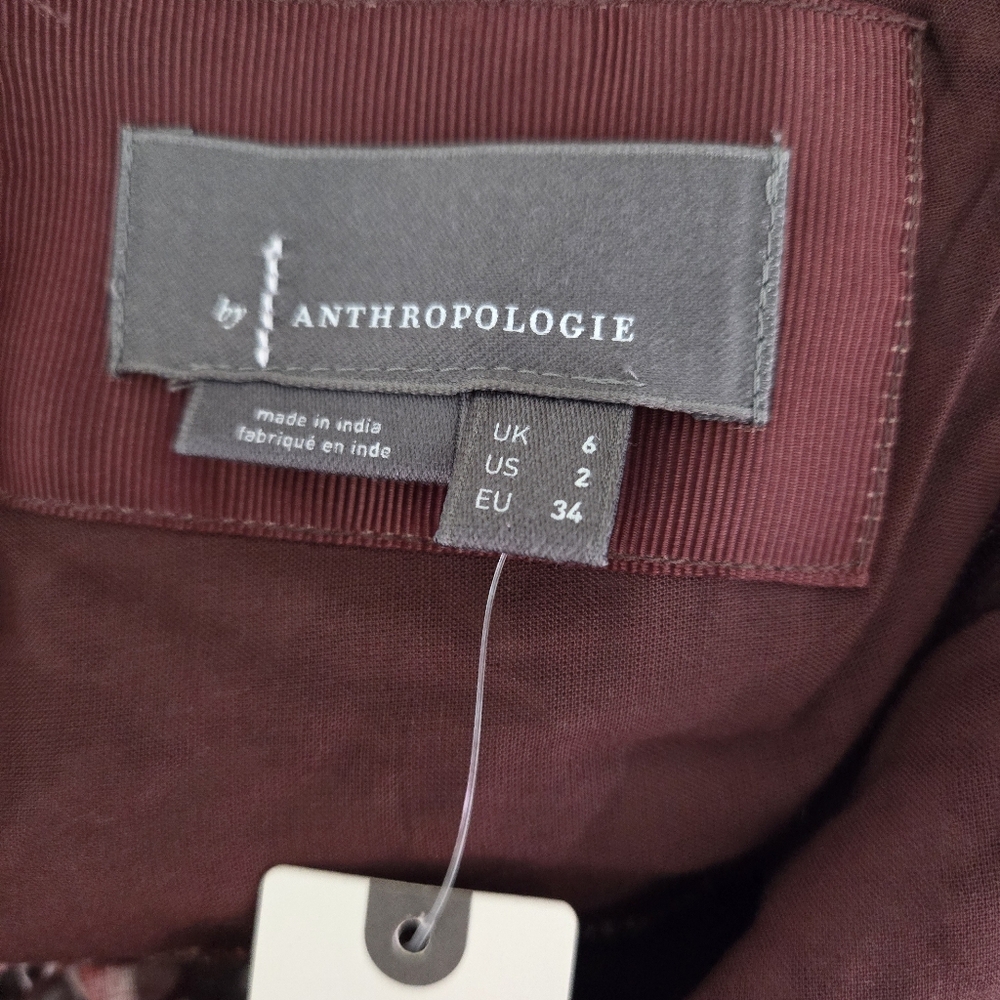 Anthropologi V-Neck Midi Dress - Picture 6 of 7